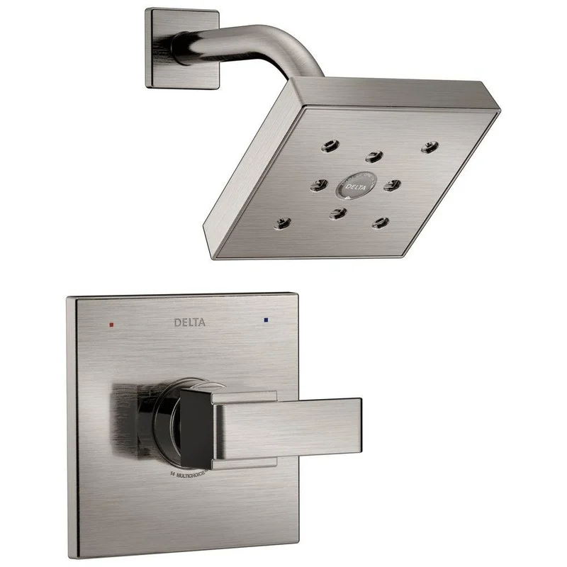 Delta Faucet Ara One Handle Single Function Shower Faucet in Brilliance Stainless (Trim Only) | Ferguson
