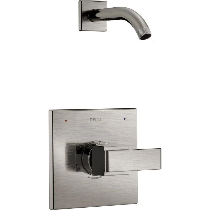 Delta Faucet Ara Single Handle Shower Faucet in Brilliance Stainless (Trim Only) (Showerhead Sold Separately) | Ferguson