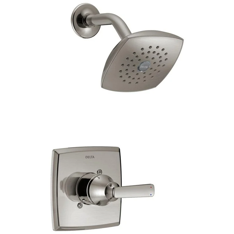 Delta Faucet Ashlyn One Handle Single Function Shower Faucet in Brilliance Stainless (Trim Only) | Ferguson
