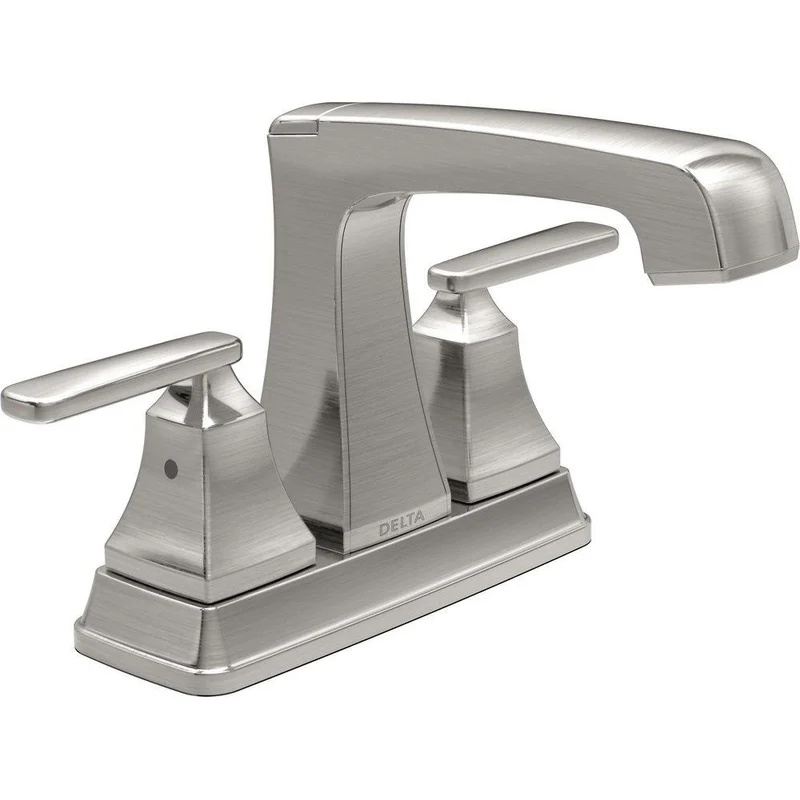 Delta Faucet Ashlyn Two Handle Centerset Bathroom Sink Faucet in Brilliance Stainless | Ferguson