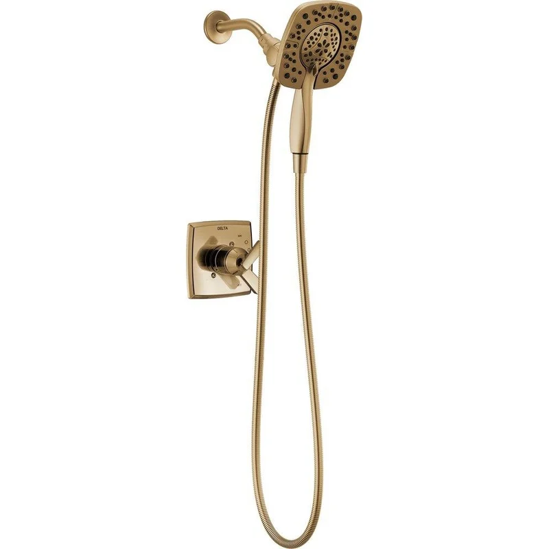 Delta Faucet Ashlyn Two Handle Multi Function Shower Faucet in Champagne Bronze (Trim Only) | Ferguson