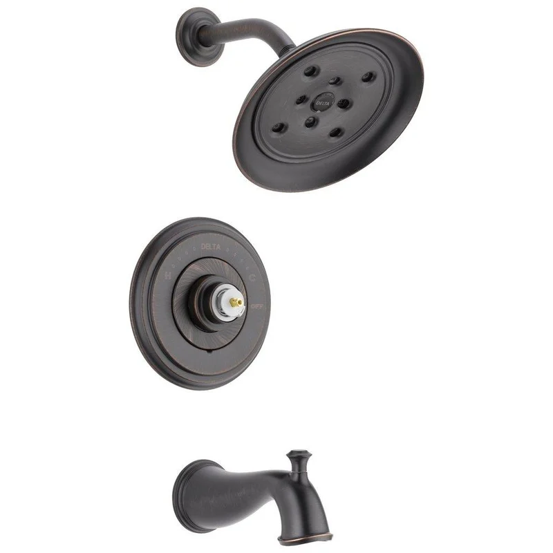 Delta Faucet Cassidy Single Function Bathtub & Shower Faucet in Venetian Bronze (Handle Sold Separately) (Trim Only) | Ferguson