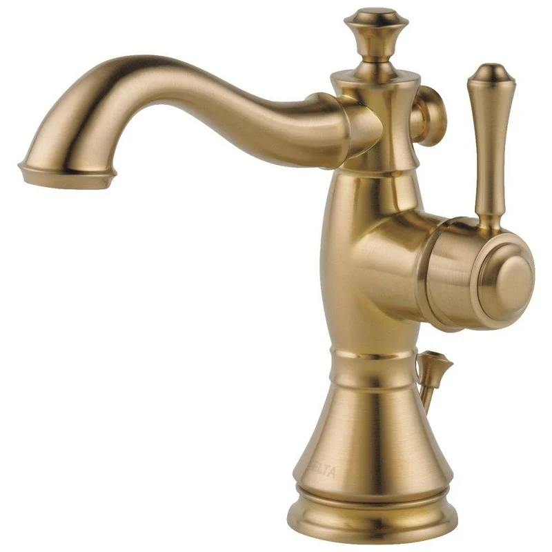 Delta Faucet Cassidy Single Handle Centerset Bathroom Sink Faucet in Brilliance Stainless | Ferguson
