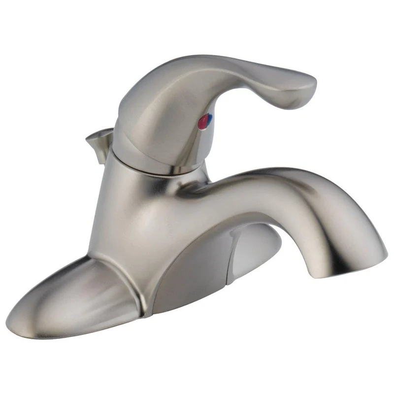 Delta Faucet Classic Single Handle Centerset Bathroom Sink Faucet in Brilliance Stainless | Ferguson