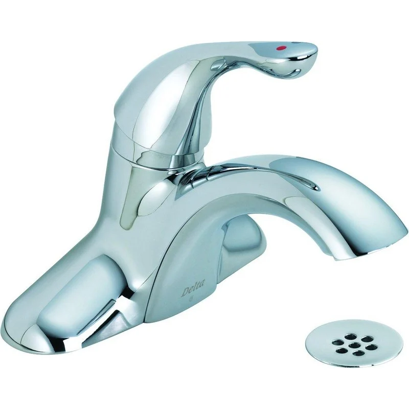 Delta Faucet Classic Single Handle Centerset Bathroom Sink Faucet in Chrome | Ferguson