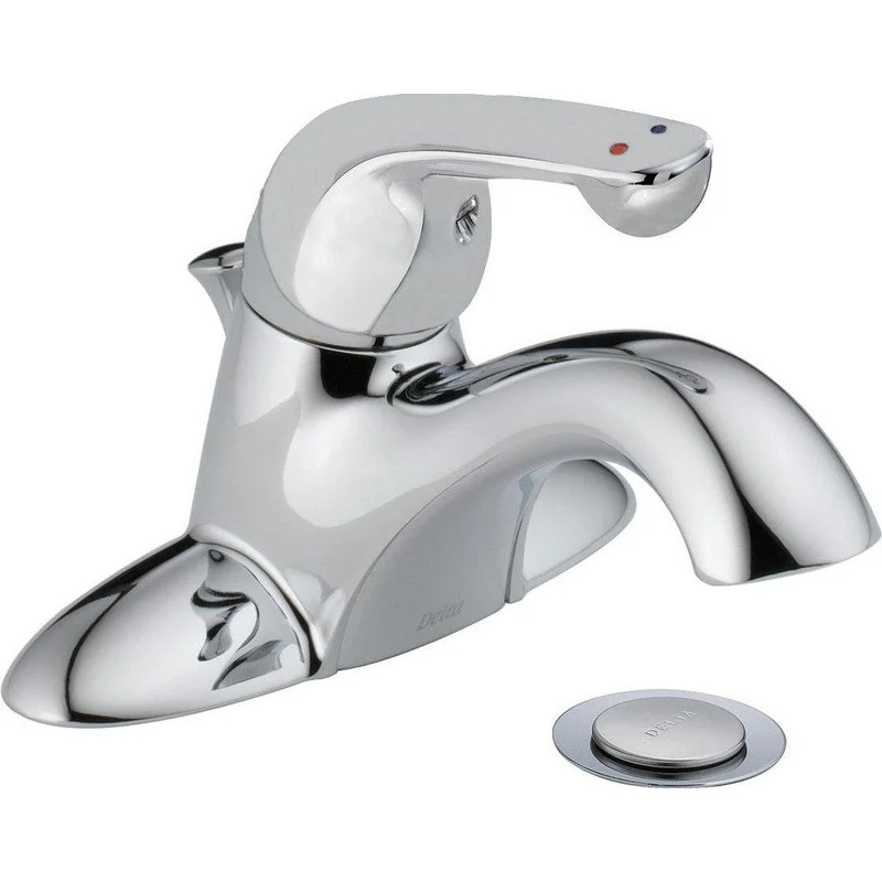 Delta Faucet Commercial Single Handle Centerset Bathroom Sink Faucet in Chrome | Ferguson