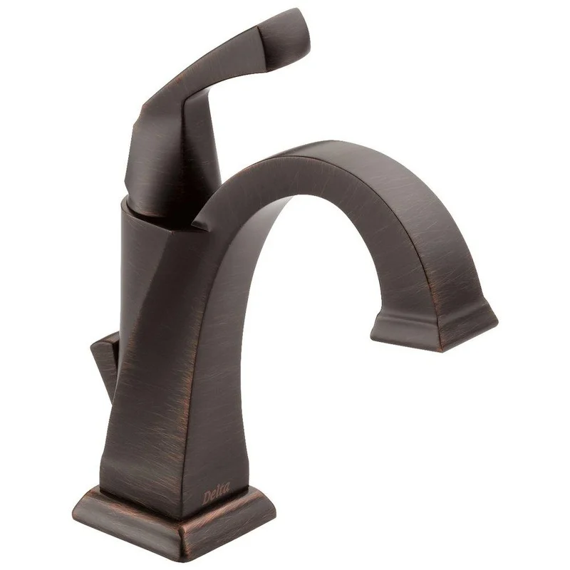 Delta Faucet Dryden Single Handle Monoblock Bathroom Sink Faucet in Venetian Bronze | Ferguson