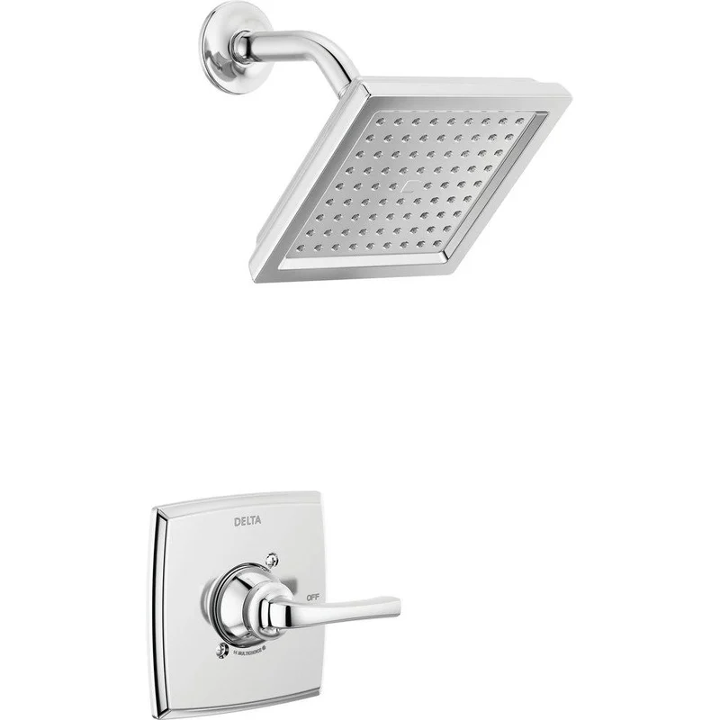 Delta Faucet Geist One Handle Single Function Shower Faucet in Chrome (Trim Only) | Ferguson