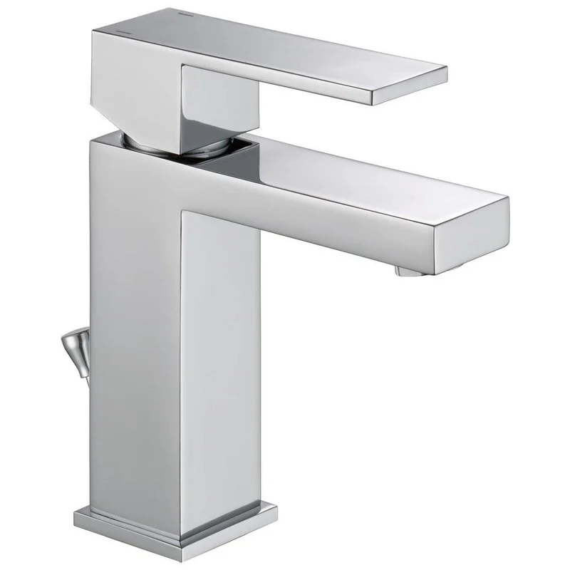 Delta Faucet Modern Single Handle Monoblock Bathroom Sink Faucet in Chrome | Ferguson