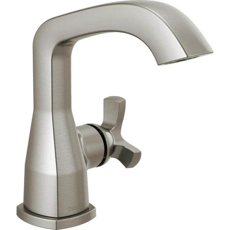 Delta Faucet Stryke Single Handle Monoblock Bathroom Sink Faucet in Lumicoat Stainless | Ferguson