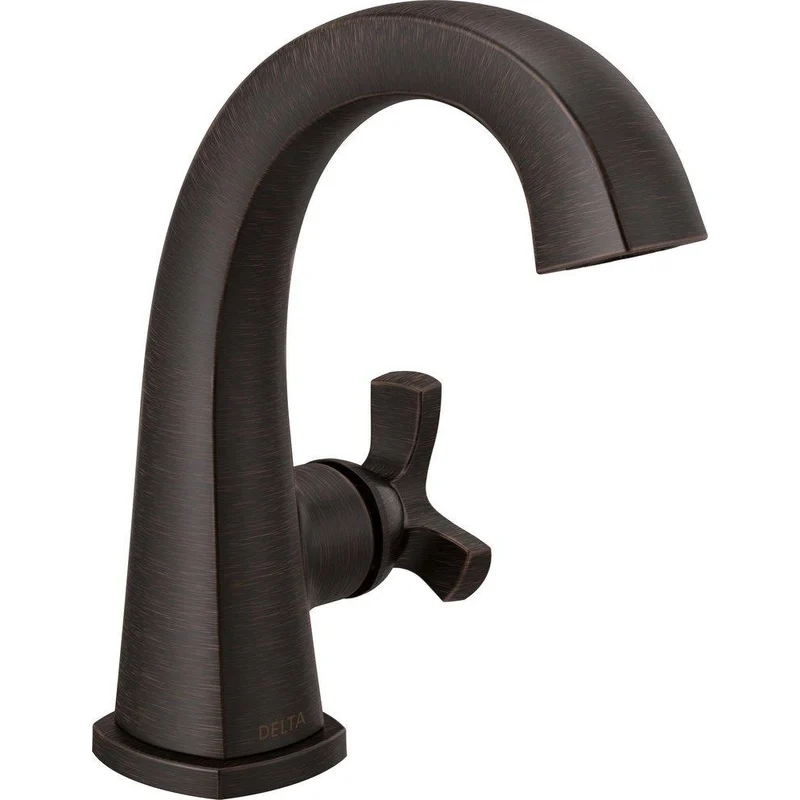 Delta Faucet Stryke Single Handle Monoblock Bathroom Sink Faucet in Venetian Bronze | Ferguson
