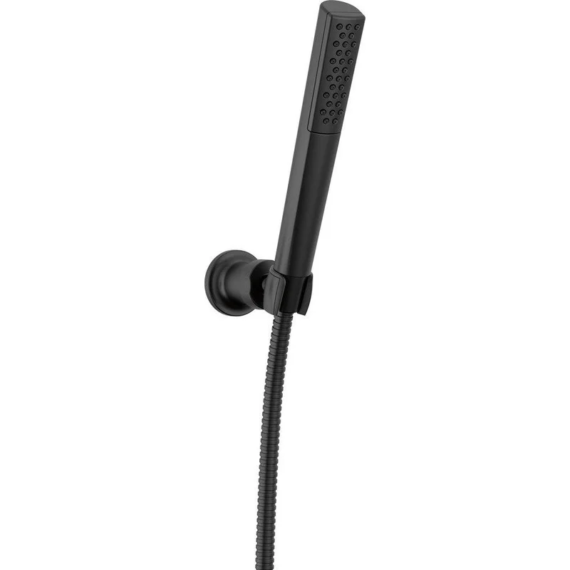 Delta Faucet Universal Showering Components Single Function Hand Shower with Wall Mount Holder and Hose in Matte Black | Ferguson