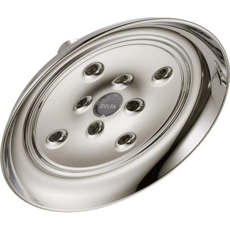 Delta Faucet Universal Showering Single Function Showerhead in Brilliance Polished Nickel | Ferguson