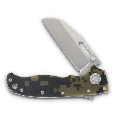 Demko Knives AD20.5 Folding Knife Shark Foot Digital Camo G-10 AD205-S35-SFDC