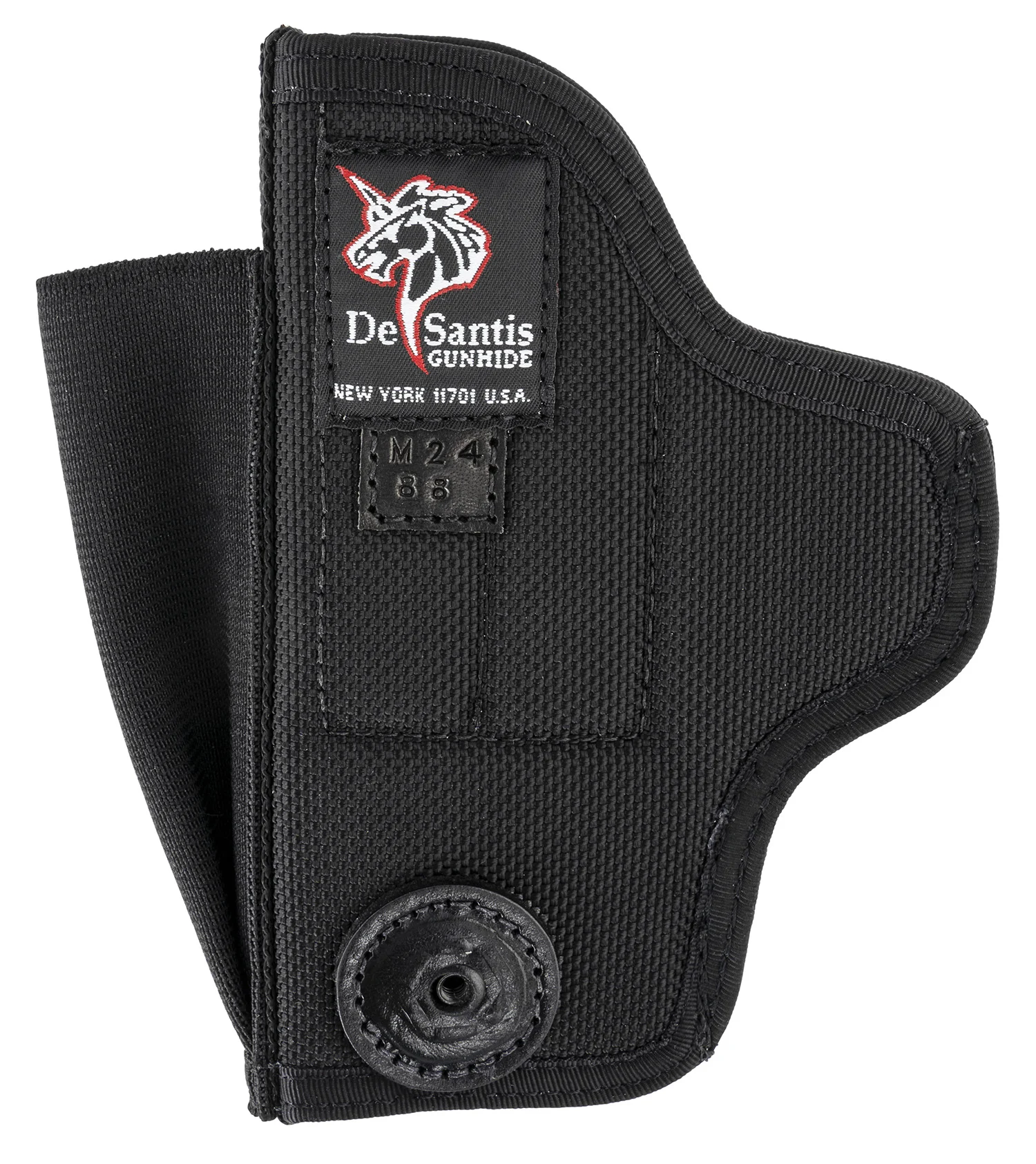 DeSantis Gunhide M24BJD6Z0 Tuck-This IIIWB Black Nylon Belt Clip Compatible w/Ruger LC9/Glock 42/Colt Officer Belt 1.75″ Wide Ambidextrous