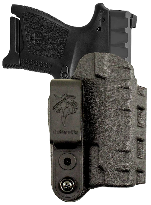 Desantis Slim-Tuk Inside Waistband, Black Kydex Belt Clip, Fits Rost Martin RMIC Ambidextrous