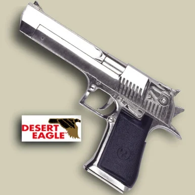 Desert Eagle Replica Chrome Pistol
