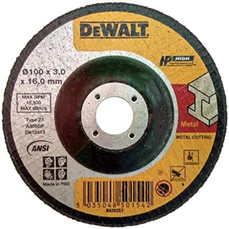 Dewalt DWA4500IA Grinding Disc 4″ For Metal