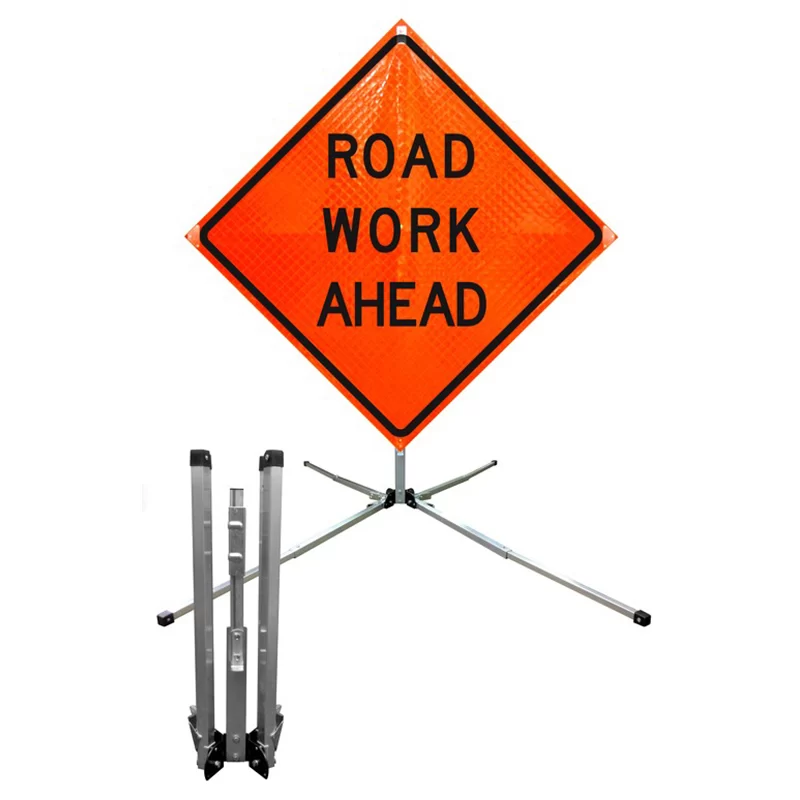 Dicke Flat Spring Stand for Roll-Up Signs