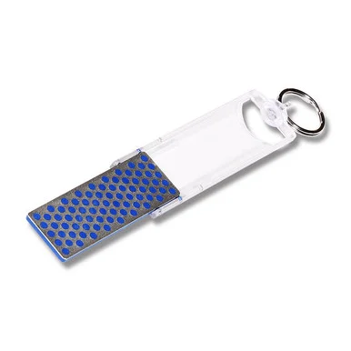 DMT Mini-Sharp Diamond Whetstone Sharpener Coarse 325 Grit Blue F70C
