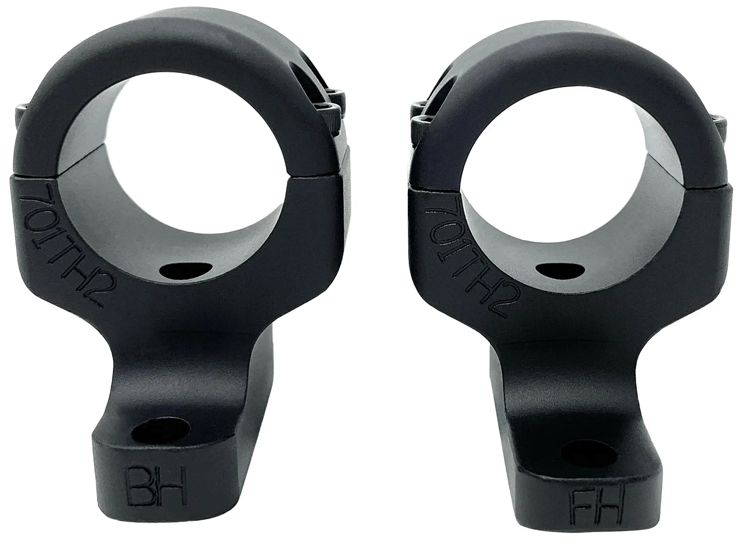 DNZ 701H2 Game Reaper 2 Scope Mount/Ring Combo Matte Black 1″ Howa