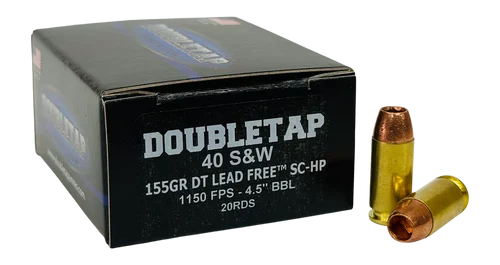 Double Tap 40SW 155 LF Sc-hp, 20rd Box