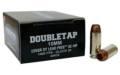 DoubleTap 10MM155X DT LEAD FREE Barnes TAC-XP Lead Free155 Grain 10mm Auto