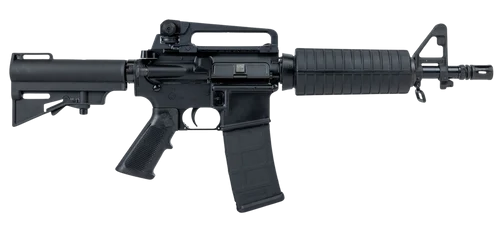 DPMS Panther Arms Kitty Kat AR15 Pistol 5.56 NATO/223 10.50" Barrel, M4 Handguard w/A2 Carry Handle, Adj CAR Brace, Black A2 Grip, 30 Rd