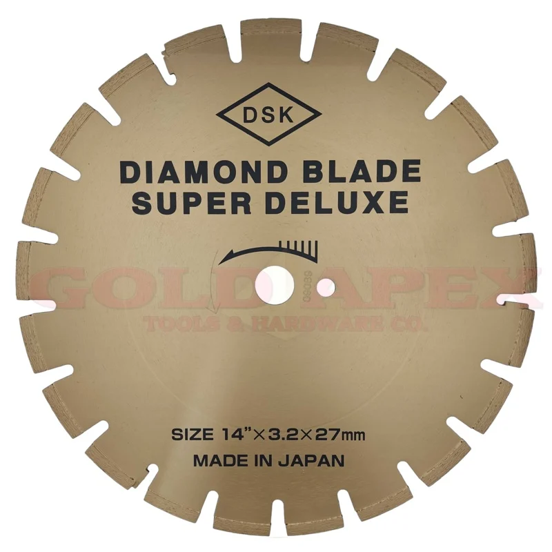 DSK Japan Diamond Cutting Disc 14″ for Asphalt & Concrete
