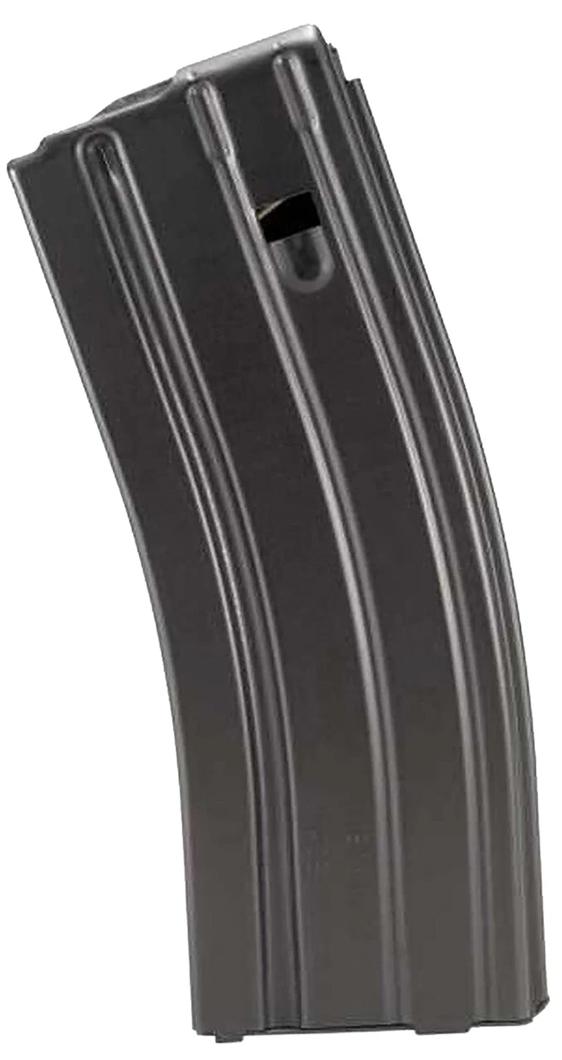DuraMag Speed 30-Round 223 Rem/300 Blackout/5.56 NATO AR-15 Magazine Black with Orange Follower Detachable