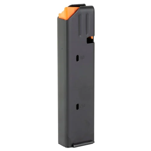 DuraMag SS Magazine 9mm, Black, Orange Follower, Fits AR Rifles, 20rd