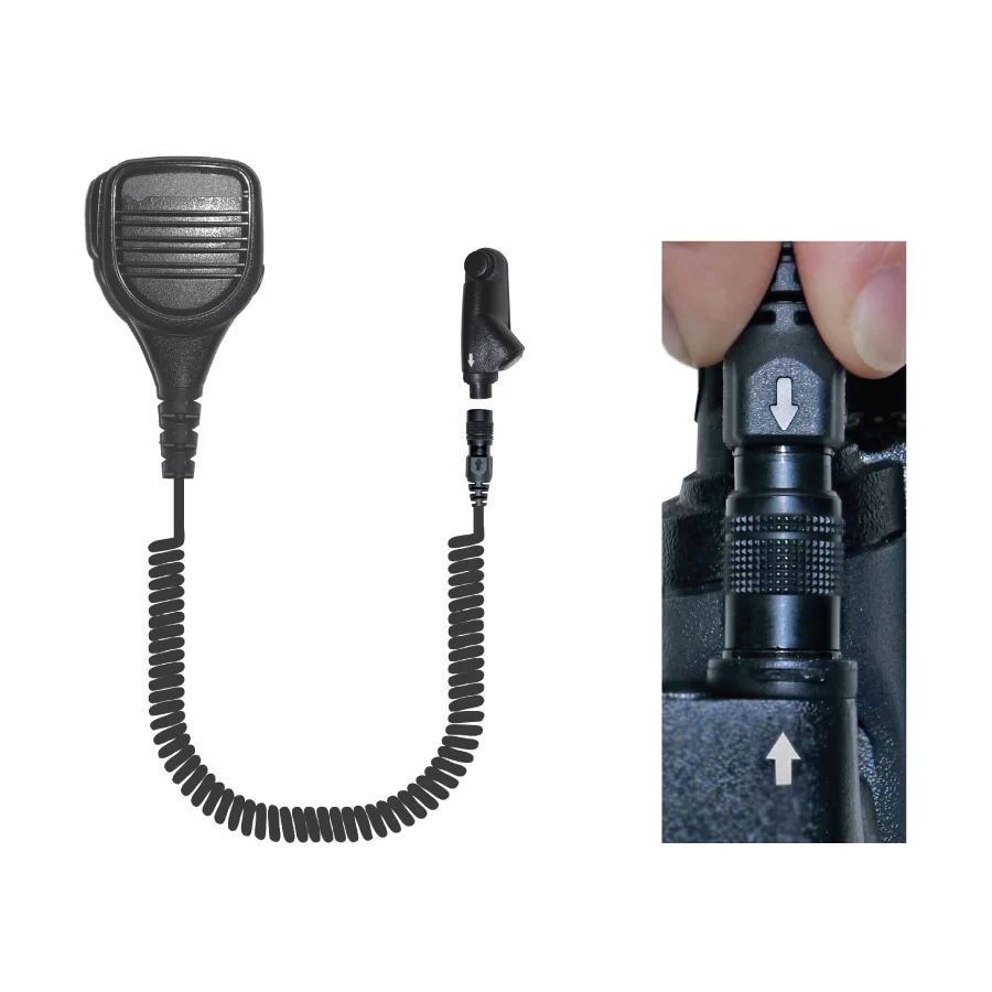 Ear Phone Connection Rhino Speaker Microphone