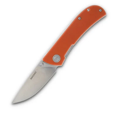 EIKONIC Knives Fairwind Folding Knife Orange G10 2.72in Plain Drop Point EIK220SOR