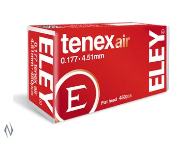 ELEY TENEX AIR 177 4.51MM AIR PELLETS 450 PK