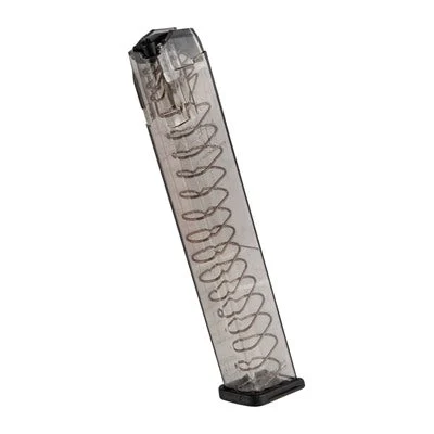 Elite Tactical Systems Glock 18 9mm 31-Round Smoke Polymer Magazine