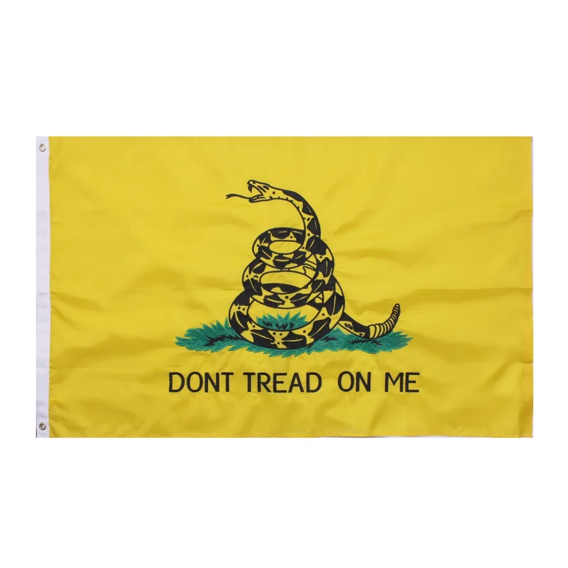 Embroidered Don’t Tread On Me Flag