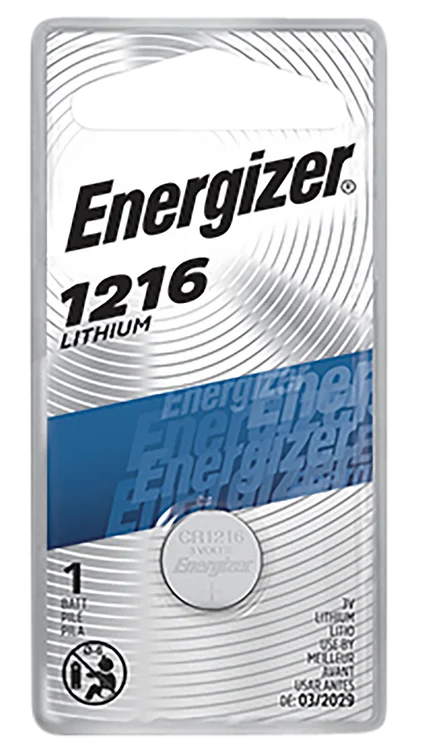 Energizer Energizer 1216 Battery Lithium Coin 3.0 Volt, Qty (72) Single Pack