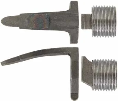 English Fowler flint 1" octagon hooked breech plug,3/4-16 thread