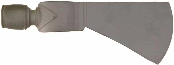 English pattern pipe axe,head only, wax cast steel