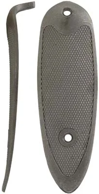 English Style Checkered Buttplate, wax cast steelOverall length 5-1/4", width 1-5/8", comb 5/8"