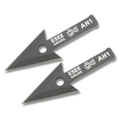 ESEE Set of Two AH-1 Arrowheads with Lanyard Wallet AH1W