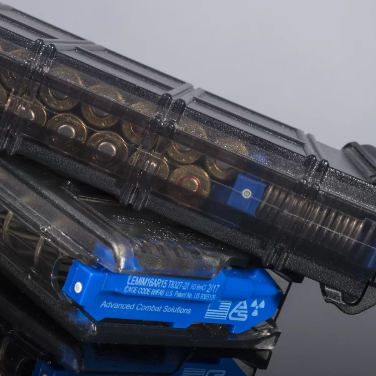 ETS AR15 30rd Magazine with Coupler and Tritium Follower