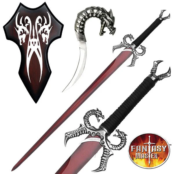 Fantasy Master Red Dragon Longsword