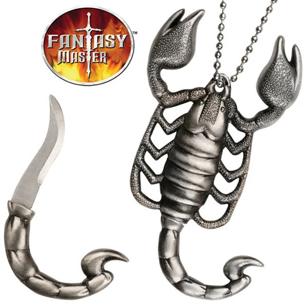 Fantasy Master Scorpion Necklace Knife (FM-440)