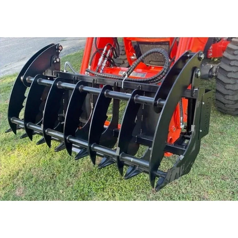 Farm-Maxx Rake Grapples | FRKG Series | Width 54,60, 66 & 72 inches | Horsepower 40-55 HP | For Tractor