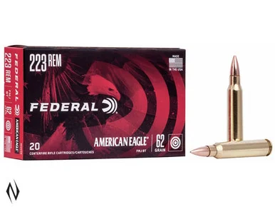 FEDERAL 223 REM 62GR FMJ AMERICAN EAGLE