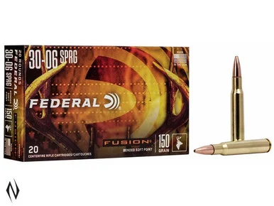 FEDERAL 30-06 SPR 150GR FUSION