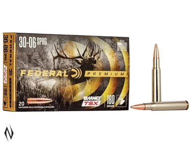 FEDERAL 30-06 SPR 180GR TSX VITAL-SHOK