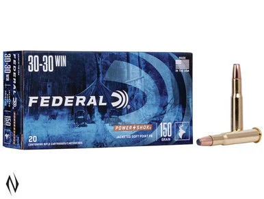 FEDERAL 30-30 WIN 150GR FN POWER-SHOK