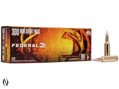 FEDERAL 300 WSM 165GR FUSION